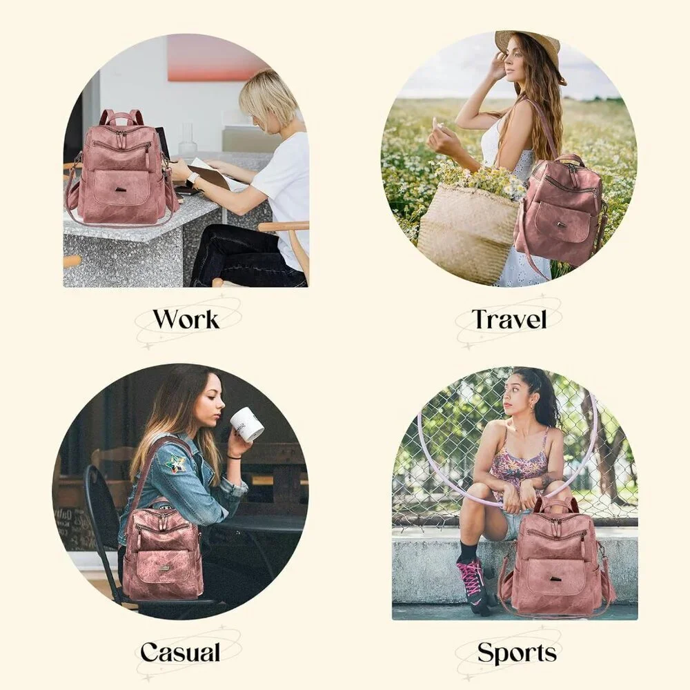 N/A women backpack